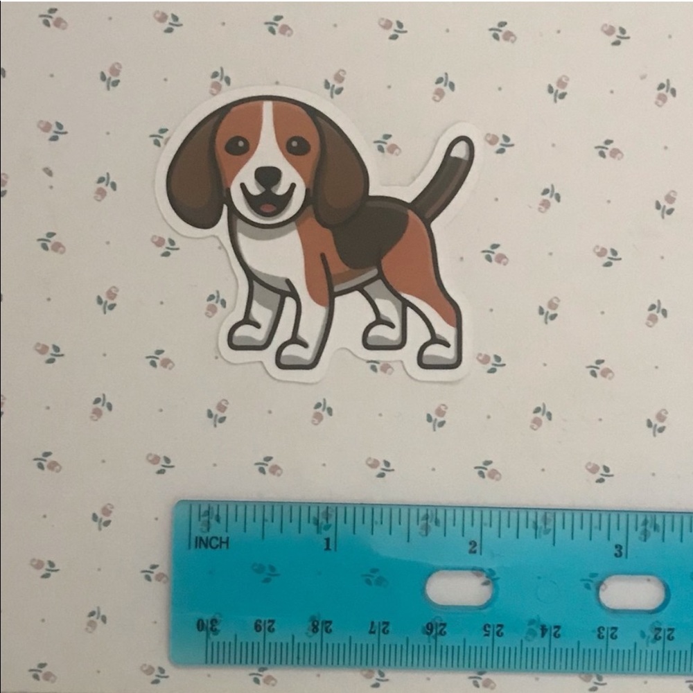 Beagle Dog Sticker - Picture 2 of 2